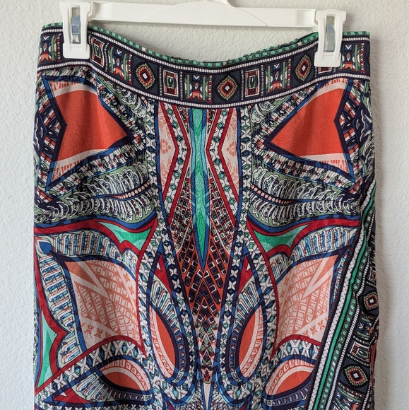 Maeve Anthropologie Midi Silk Skirt - Picture 3 of 7